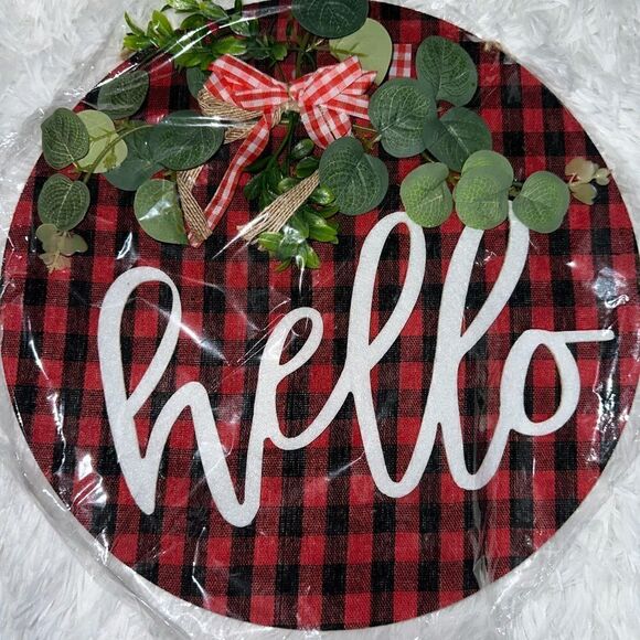 Super Holiday Welcoming Wreath NWT - Picture 5 of 10